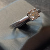 9ct White Gold Ring 2g Size-N