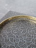 9ct Yellow Gold Patterned Bangle - 7.9G - 2.5" Diameter. Hallmarked