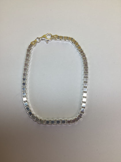 Silver Bracelet 8.5”