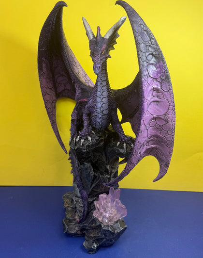 Pacific Giftware Purple Hoarfrost Dragon **COLLECTION ONLY**