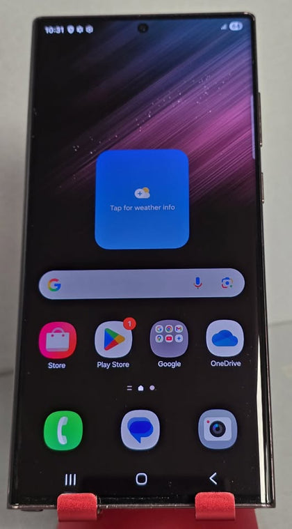 Samsung Galaxy S22 Ultra 5G Dual Sim 128GB Burgundy, ***Unlocked**