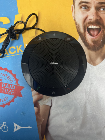 Jabra Speak 510 Speaker — Portable Bluetooth Speaker, Conference Speaker — Connects to Laptops, Smartphones and Tablets — USB Plug.