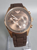 Ladies Armani AR5891 Sportivo Brown/Steel (collection only)