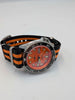 **DEAL** Heimdallr Sharkey SKX Automatic Divers Watch With Day/Date - Orange Dial - Unboxed With NATO Strap