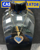 14ct Gold Chain and Heart Pendant, 6.52g