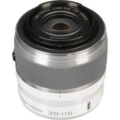 Nikon 1 Nikkor VR 30-110mm f/3.8-5.6 Lens (White)