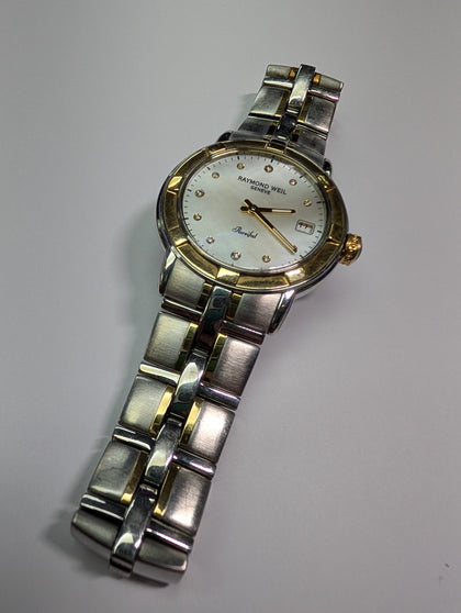 Raymond Weil Parsifal Mother Of Pearl Face Watch