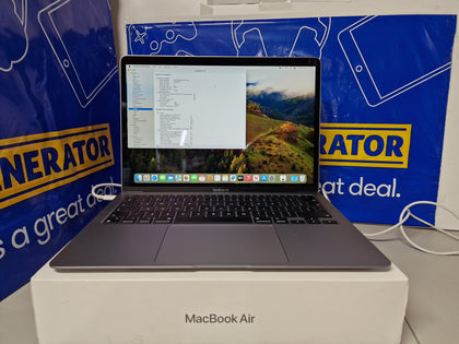 MacBook Air 10,1/M1 (8-CPU 7-GPU)/8GB Ram/256GB SSD/13