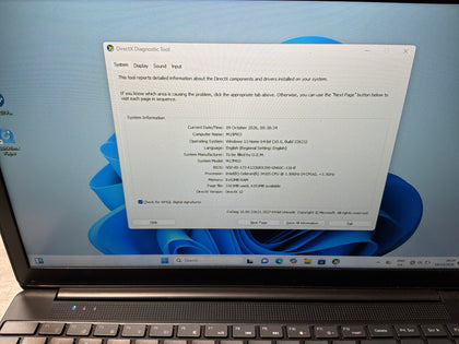 LAPTOP - INTEL CELERON- 8GB - 256GB - 1.8TB - WINDOWS 11