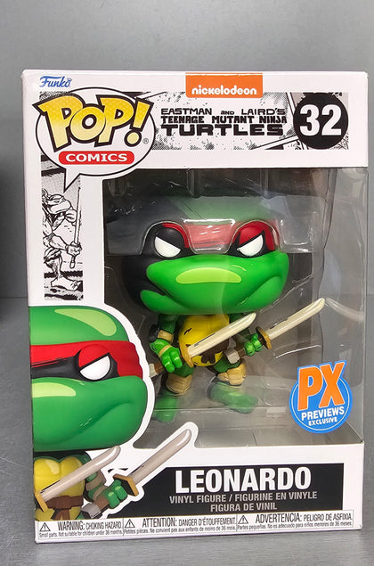 Funko Pop Leonardo TMNT Teenage Mutant Ninja Turtles **Collection Only**.