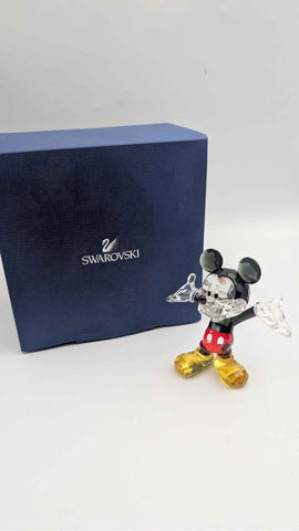 Swarovski Mickey Mouse Crystal Figurine – Disney – Cut Crystal – Boxed
