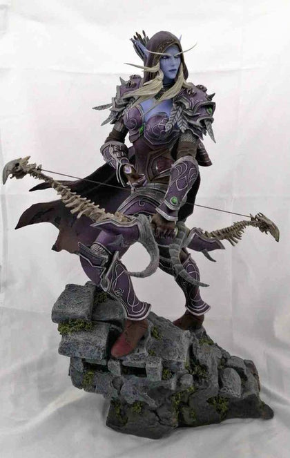 Blizzard World Of Warcraft Wow Sylvanas Windrunner 46cm Statue In.