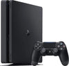 Sony PlayStation 4 Console Slim with controller and games
