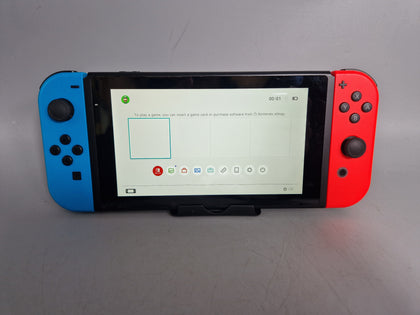 Nintendo Switch Console, 32GB + Neon Red/Blue Joy-Con, Unboxed (other barcode 8633)