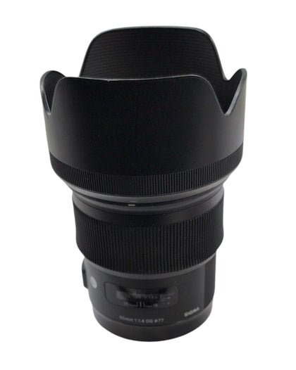 Sigma LH830-02 50mm 1:1.54 DG 77 Lens (For Canon EF/Nikon F Mounts)