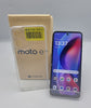 Motorola Moto E15 64GB blue smartphone with clear case and original box unlocked