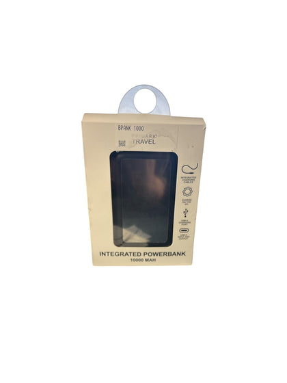 Primark Travel Black 10000 MAH Integrated Charger Power Bank