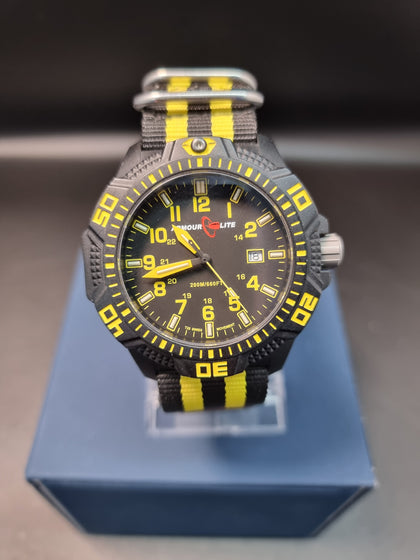 DX Armourlite Caliber Series Quartz yellow Dial Watch