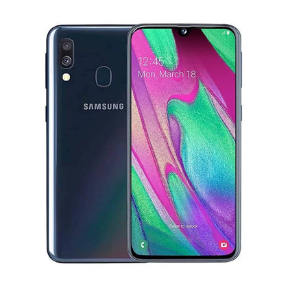 Samsung Galaxy A40 Black 64GB Dual Sim ** Any Network **