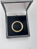 18CT Yellow Gold Surrounded With Stones (CZ) - Size O - 4.6 Grams