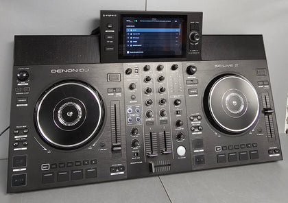 Denon DJ SC LIVE 2 - Standalone DJ Controller with Amazon Music Unlimited Streaming, 7