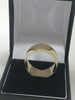 Hallmarked 375 and tested Mens gold 9K Ring Size V- 7.15 Grams