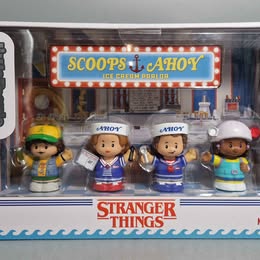 Little People Collector Stranger Things Scoops Ahoy ~ Special Edition Set