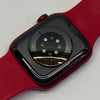 Apple Watch Series 7 41mm Red Aluminum Case Red Sports Band Model A2476