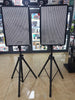 500prog 250rms psa 15 version speakers and stand Unboxed has some dints ref Photos