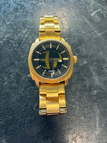 Fossil Machine Watch for Men, 41mm Ana-Digi Bigtic Movement