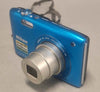 Nikon Coolpix S3300 Compact Digital Camera Blue With Charging Lead