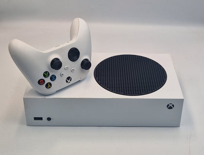Microsoft Xbox Series S 512GB white gaming console with 1 x controller and all leads BOXED