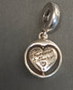 Pandora Moments Women's Sterling Silver Spinning Forever & Always Soulmate Dangle Charm