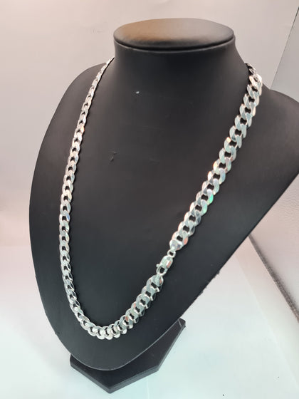BRAND NEW SILVER CHAIN 925 , WEIGHT 63.71 , LENGHT 23
