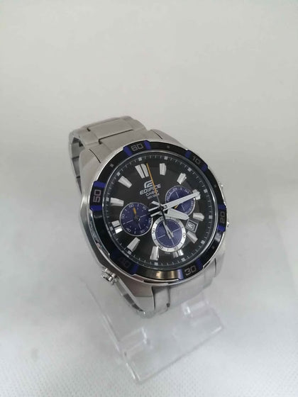 Casio EFR-534 Stainless Steel Men's Watch Waterproof 10 Bar Chronograph COMES WITH BOX