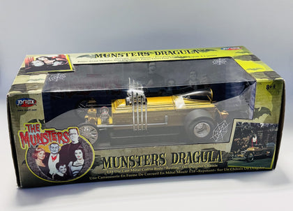 The Munsters Dracula Gold Coffin Diecast Model Car