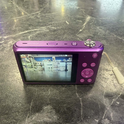 Samsung DV150F Digital Camera WiFi 16.2MP 5x Optical Zoom LCD Screen - Purple