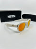 OAKLEY META HSTN Glasses - Warm Grey, Prizm Ruby