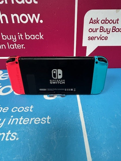 NINTENDO SWITCH CONSOLE RED/BLUE JOY-CONS **UNBOXED**.