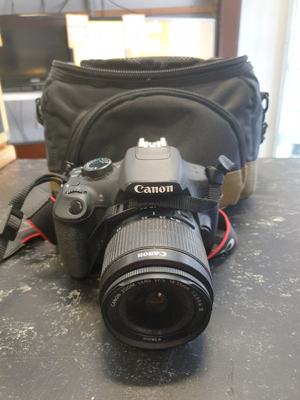 Canon EOS 1200D plus 75-300mm lens
