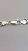*BRAND NEW* 925 silver chain Figaro style with hart Locket pendent 30.1g Boxed 24"
