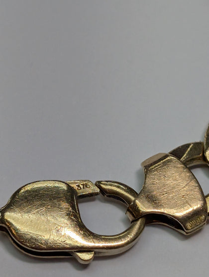9CT Gold Curb Bracelet