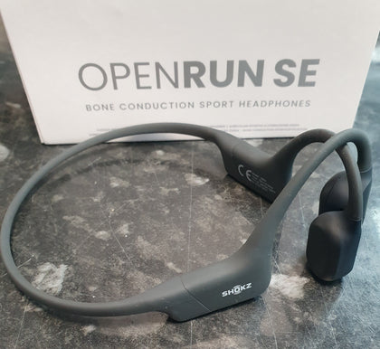 SHOKZ OpenRun SE Wireless Open Ear Bone Cond. Headphones - Black