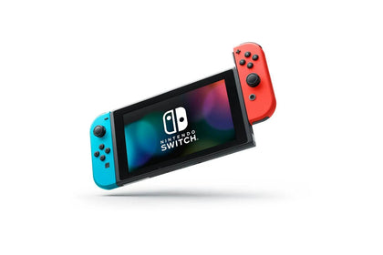 Nintendo Switch Console - Neon Red/Blue missing stand