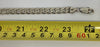 Silver Curb Chain 24”