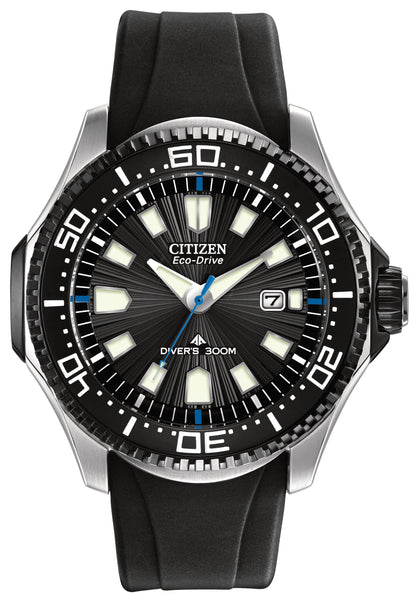 Citizen Eco-Drive Promaster Diver Rubber Mens Watch BN0085-01E