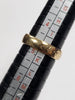 18ct Yellow Gold Patterned Band Ring - 3.34G - Size J - Hallmarked