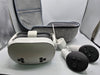 metaquest 3s 128gb white with 2 controlllers and carry case