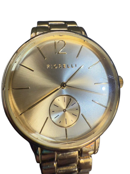Fiorelli Ladies Watch Fo043gm Gold Bracelet