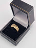 9ct Yellow Gold Buckle Ring – Size R – 3.80 Grams - Vintage Style Ring